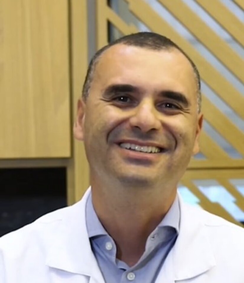 A foto mostra Dr. Leandro Baptista pneumologista de CI