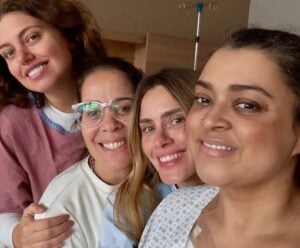 Internada, Preta Gil recebe visita de Carolina Dieckmann e amigas