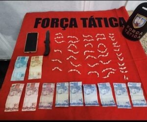 Suspeito de tráfico é preso com 136 pedras de crack em Mimoso do Sul