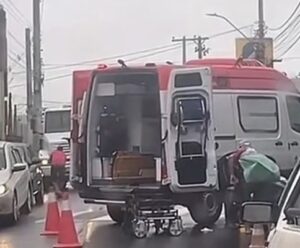 VÍDEO | Motociclista fica ferido em grave acidente em Cachoeiro acidente em cachoeiro hj-tile