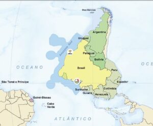 IBGE inverte mapa-múndi e coloca Brasil no centro do mundo