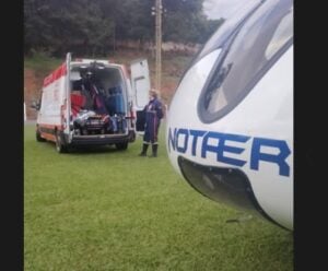 Iúna: criança sofre traumatismo craniano ao ser atropelada