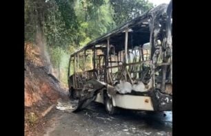 fogo onibus