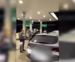 Vídeo | Padre é flagrado bêbado e ameaçando frentistas padre bebado