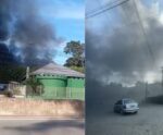 Incêndio atinge bar universitário e assusta moradores em Cachoeiro