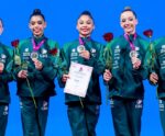 Ginástica rítmica: com capixaba, Brasil conquista medalhas no Mundial