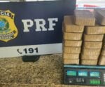 VÍDEO | PRF apreende 20 kg de pasta base de cocaína em Cachoeiro