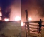 VÍDEO | Incêndio destrói casa em Jerônimo Monteiro
