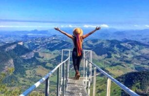 Mirante da Pedra da Penha, em Cachoeiro