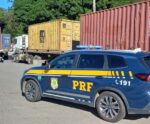 PRF flagra caminhão com 41 toneladas acima do peso em Guarapari