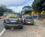 PRF recupera carro roubado durante fiscalização em São Mateus