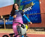 Capixaba é vice-campeã brasileira de BMX Racing