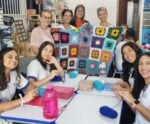 Casa Cultural Maria José Menezes recebe encontro de crocheteiras