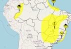 Cidades do Espírito Santo recebem alerta de ventos intensos