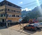 VÍDEO | Fogo atinge residência de madeira em Marechal Floriano