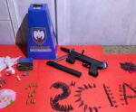 Submetralhadora usada em crime é encontrada em Vargem Alta