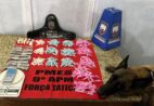 Drogas são apreendidas com apoio de cão farejador em Cachoeiro
