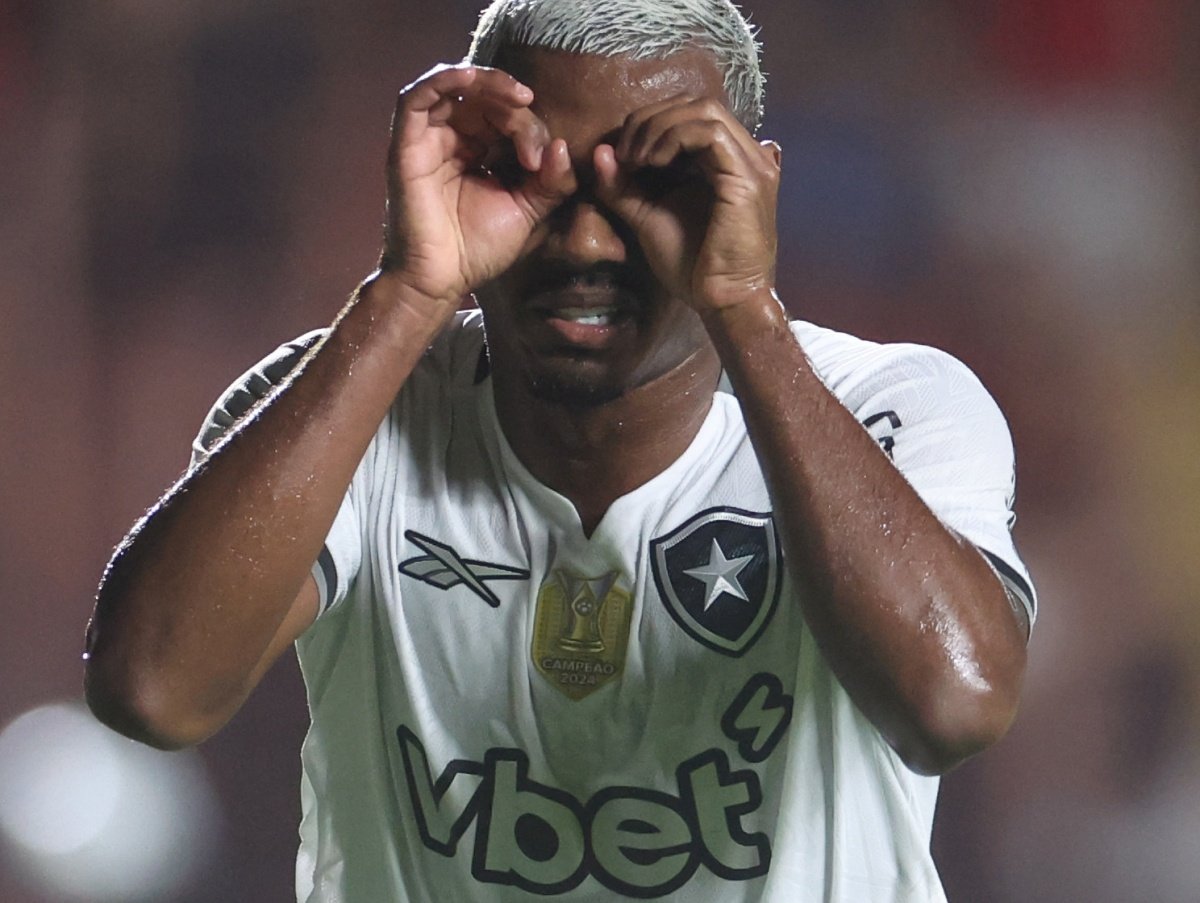 botafogo x corinthians Vítor Silva-Botafogo