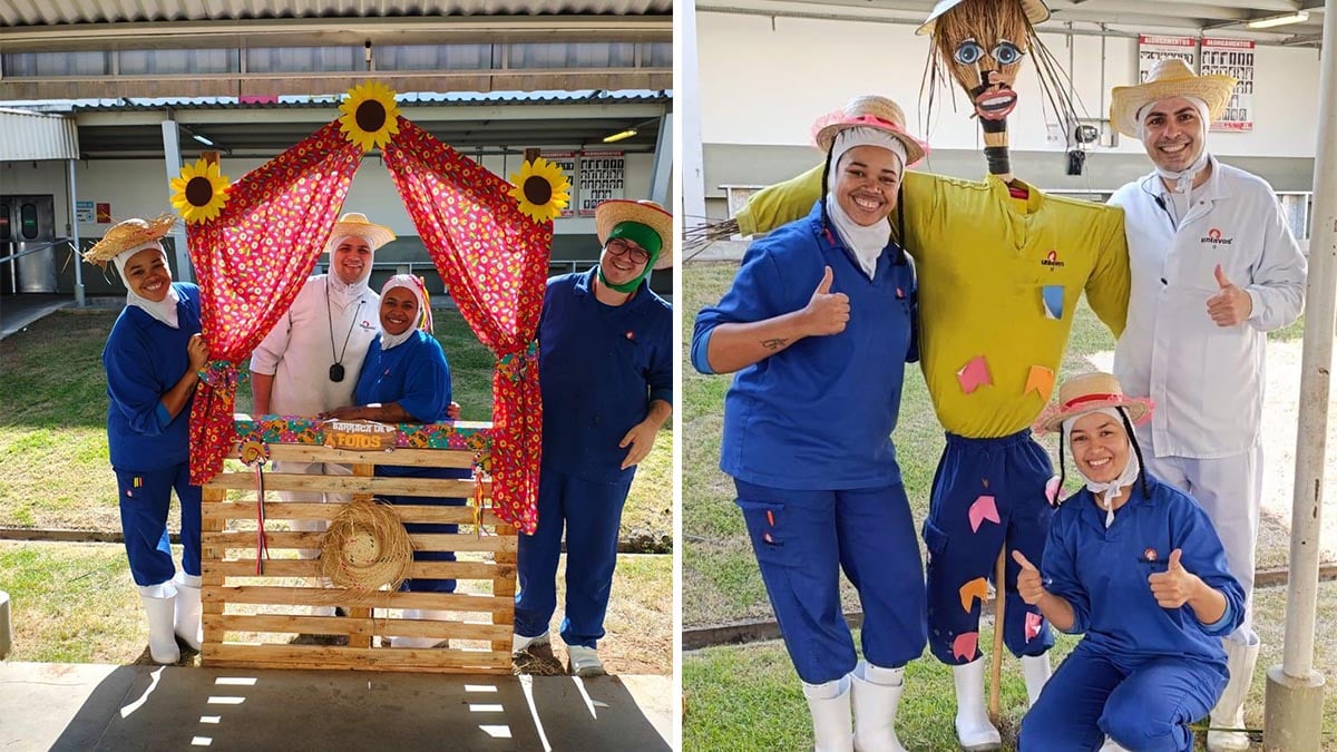 Colaboradores aderiram aos festejos da época na Uniaves Colaboradores aderiram aos festejos da época na Uniaves