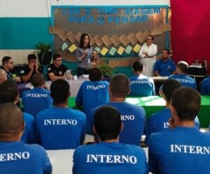 Internos realizam mostra literária na unidade prisional de São Mateus unidade prisional são mateus