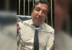 Magno Malta se acorrenta no Senado em protesto: “Não saíremos desse lugar”