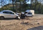 Veículo da Câmara Municipal de Guaçuí se envolve em acidente