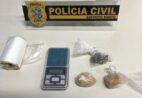 Homem é preso pela Polícia Civil de Guaçuí acusado de tráfico de drogas