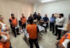 Defesa Civil de Cachoeiro realiza treino de estratégias em simulado de desastres