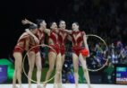 Com capixabas, Brasil brilha no Mundial de Ginástica Rítmica