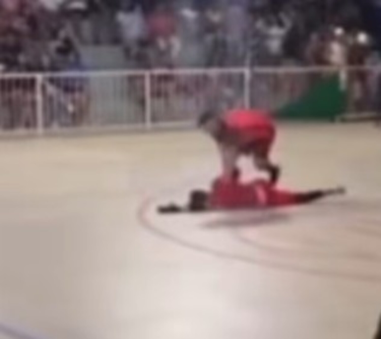 A fto mostra jogador caído