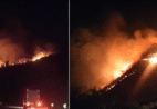 Incêndio assusta moradores em Alegre