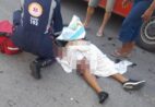 VÍDEO | Motociclista fica gravemente ferido em acidente em Soturno