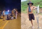 Ajude o Marlon! Jovem de Cachoeiro sonha em trabalhar após perder a perna em acidente