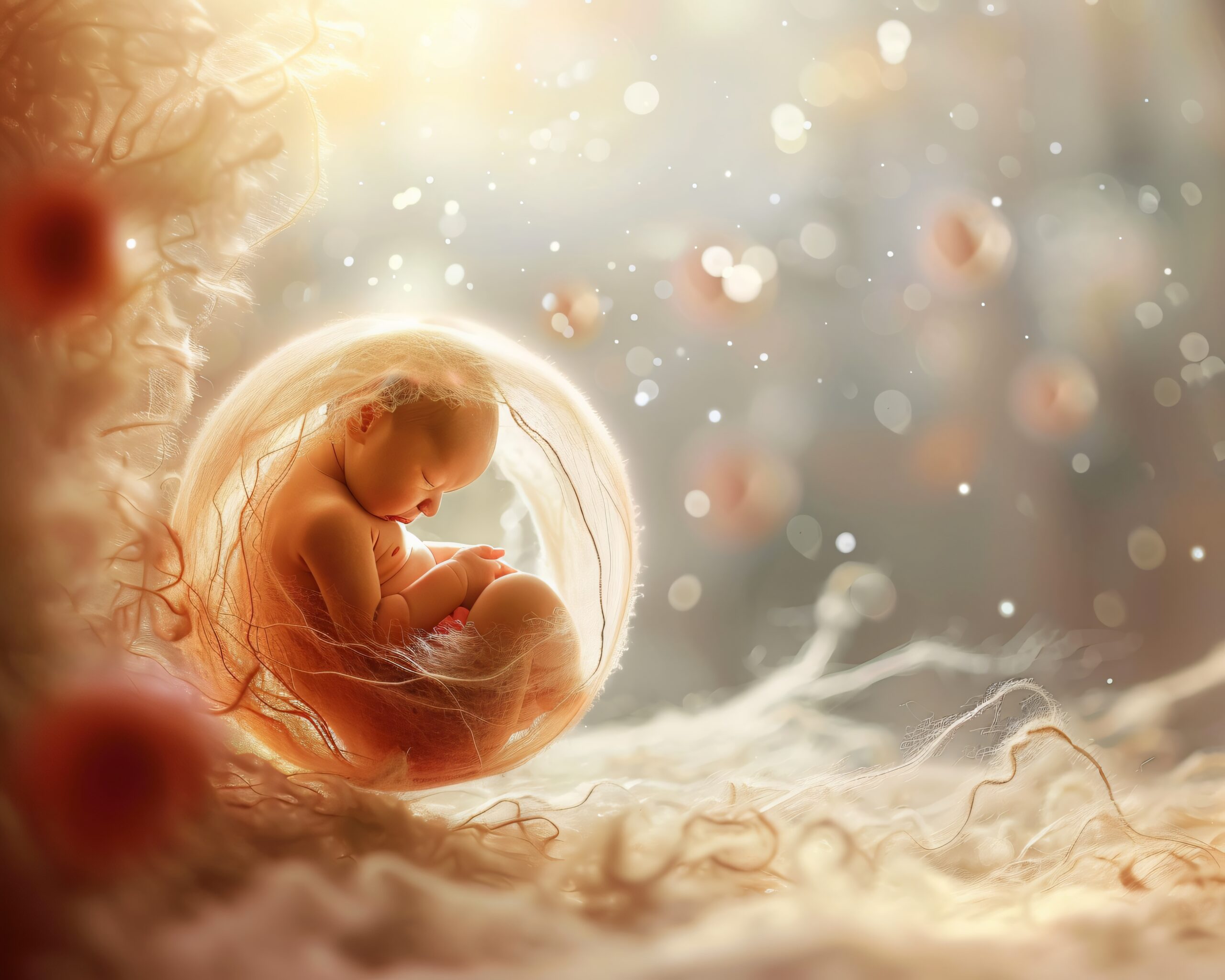 A foto mostra "superbebê"