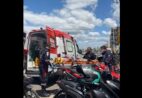 Piúma: idoso passa mal, cai e bate cabeça em calçada