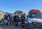 Piloto de parapente sofre queda na BR-101 em Atílio Vivácqua