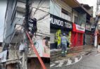 VÍDEO | Poste pega fogo e interrompe serviços em Cachoeiro