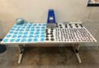 Drogas e arma de fogo apreendidas em ações do PM em Guarapari