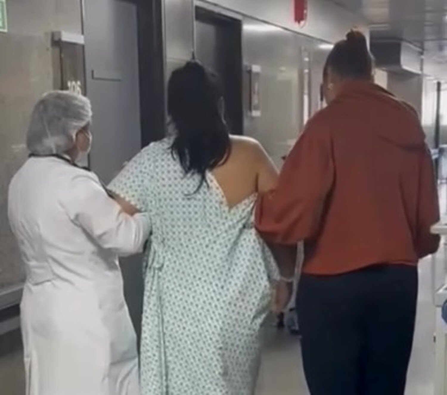 A foto mostra doente que ingeriu o soro da imunidade