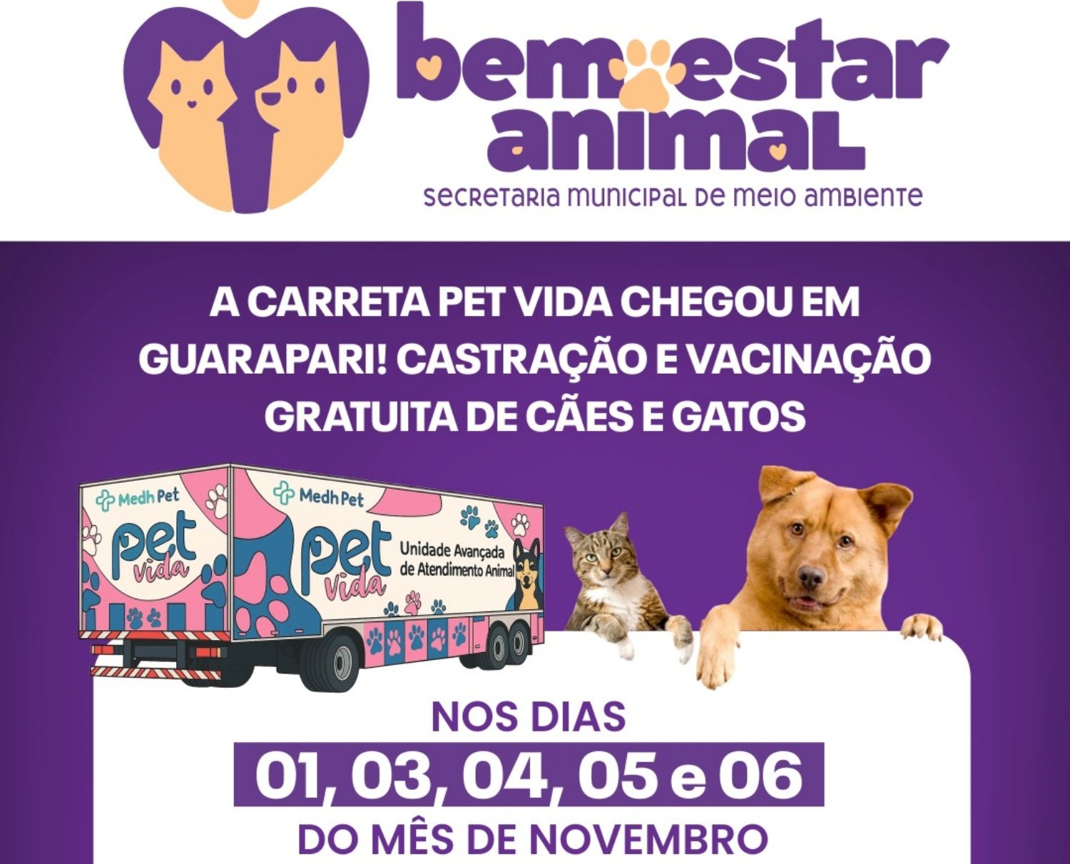 Carreta Pet Vida guarapari