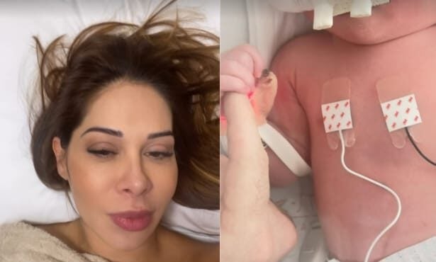 Maíra Cardi fala sobre a filha na UTI.