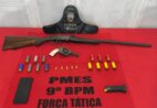 Polícia Militar apreende armas e munições em Cachoeiro