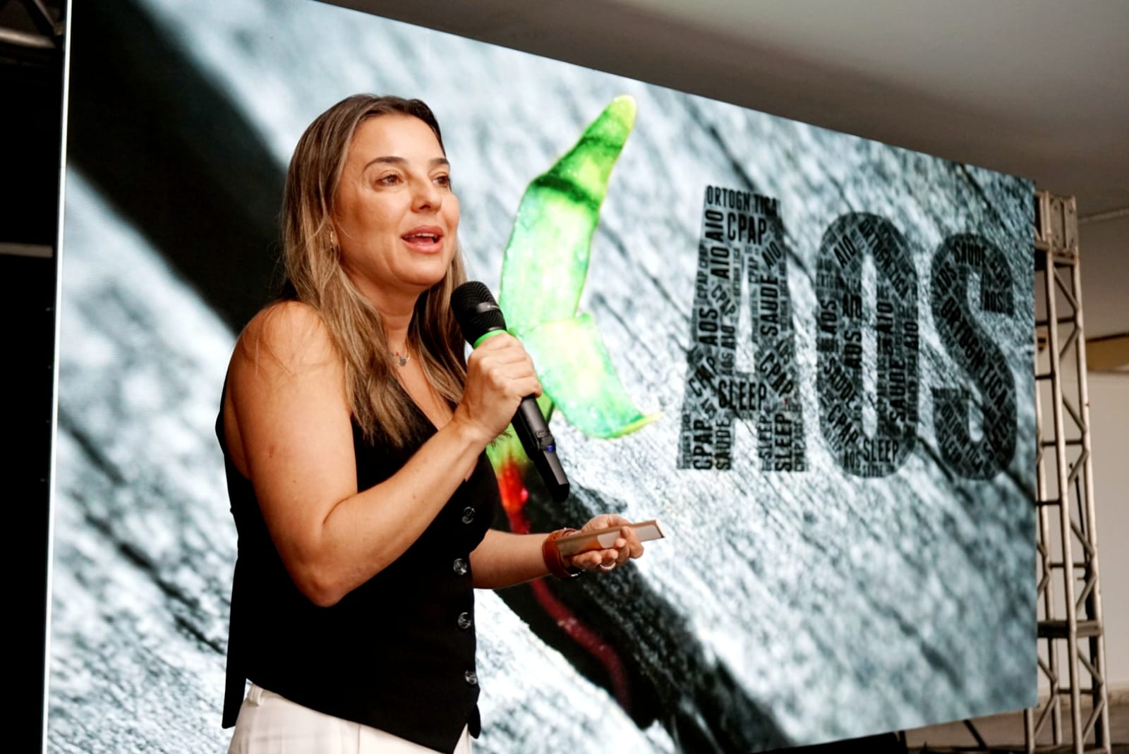 A foto mostra DRa. Martha Salim no Prointec 2025