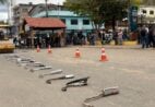 PM destrói escapamentos irregulares e combate poluição sonora no Sul do ES
