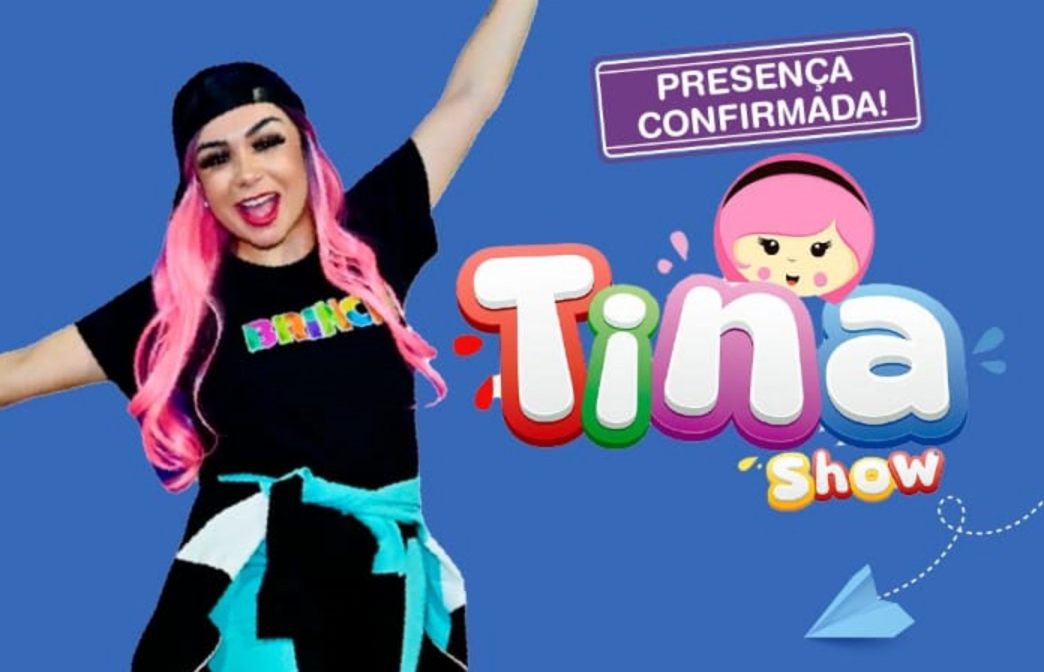 muqui dia das crianças show da tina