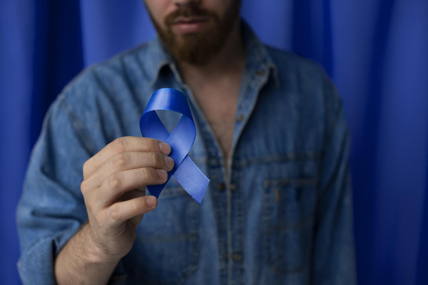 A foto alude ao novembro azul