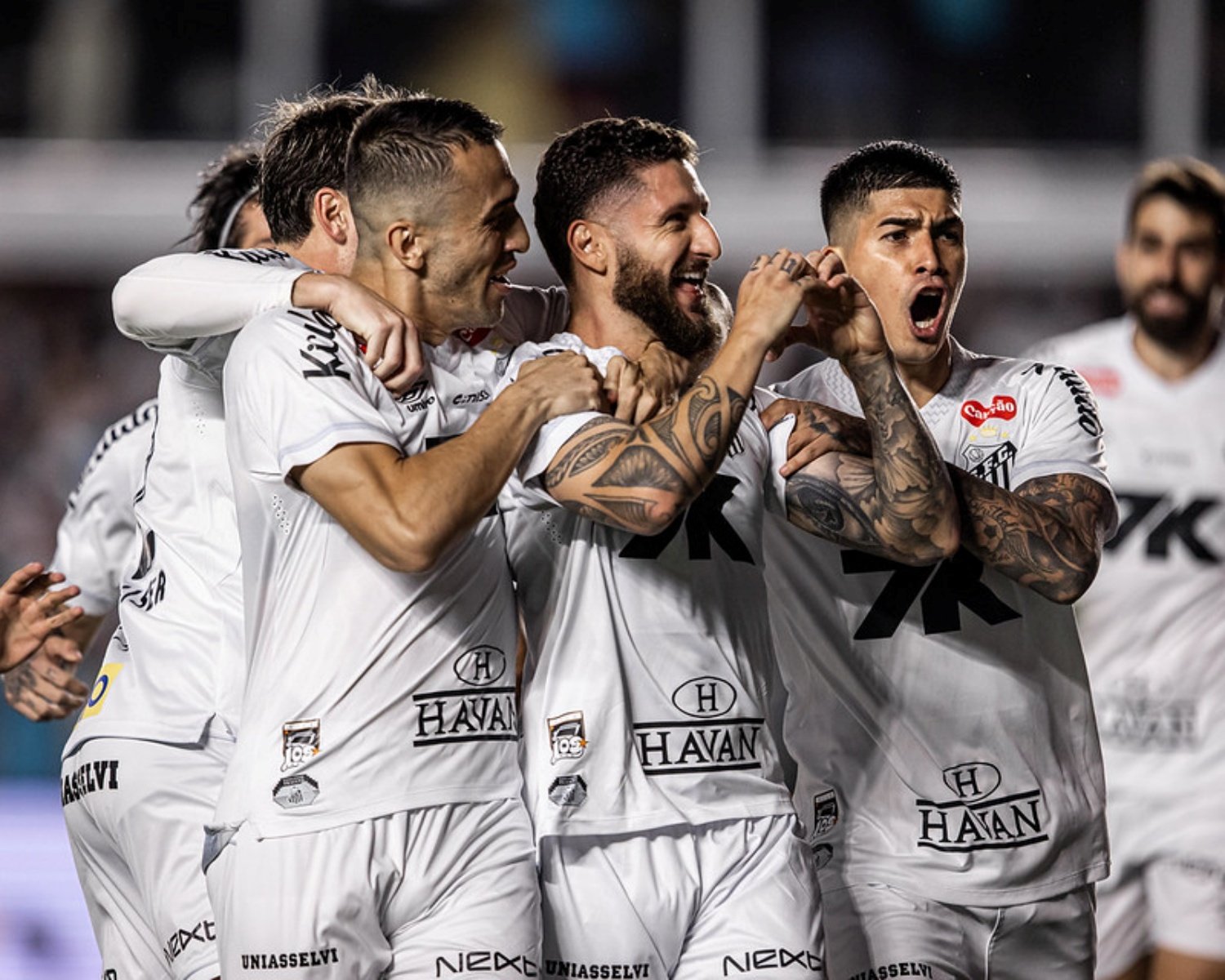 santos e vitória campeonato brasileiro futebol