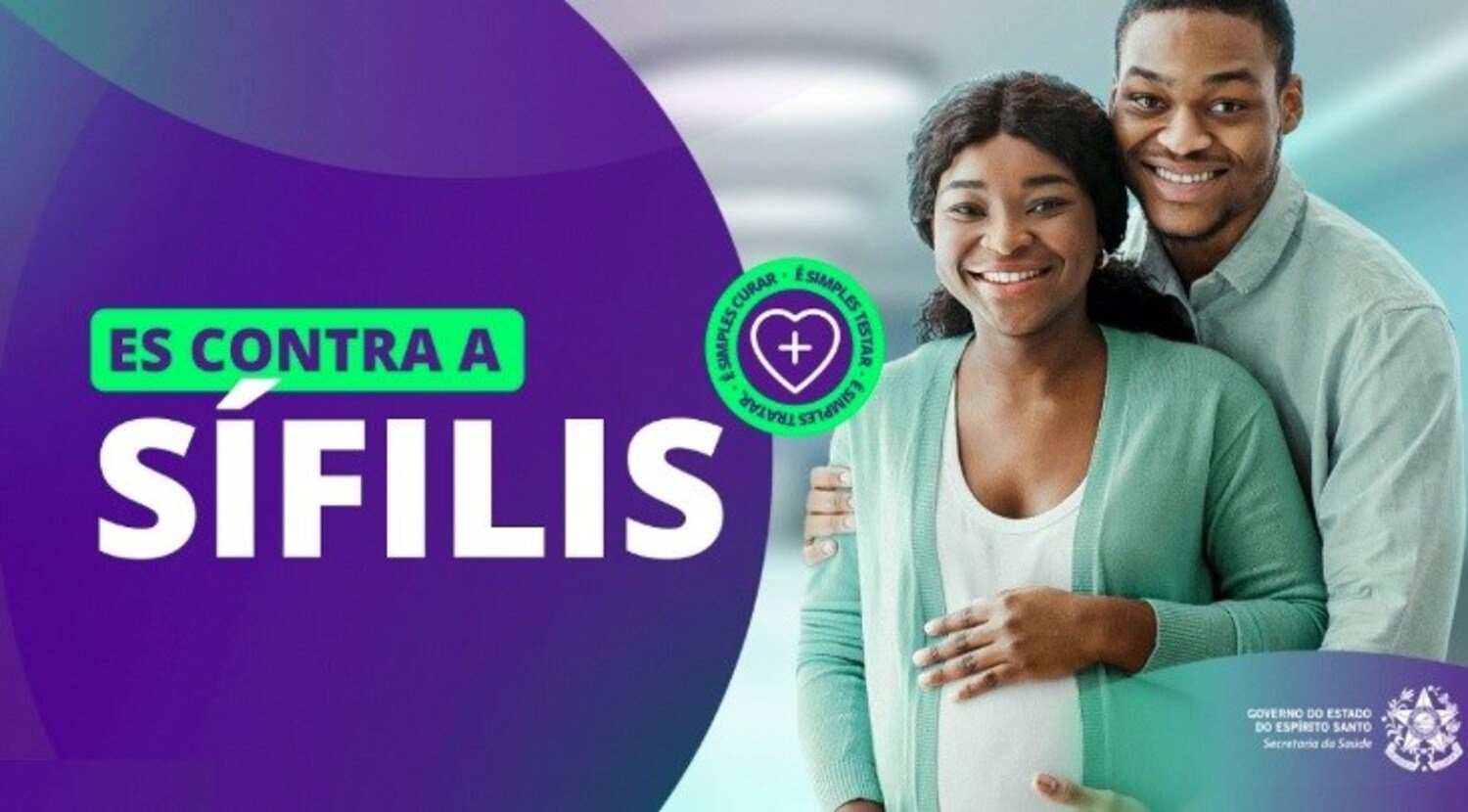 A foto mostra SESA-ES e ações contra sífilis