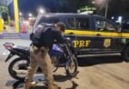 PRF encontra moto adulterada às margens da BR 101 em Mimoso do Sul