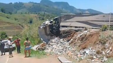 Acidente em Muqui deixa um morto e dois feridos na ES 177